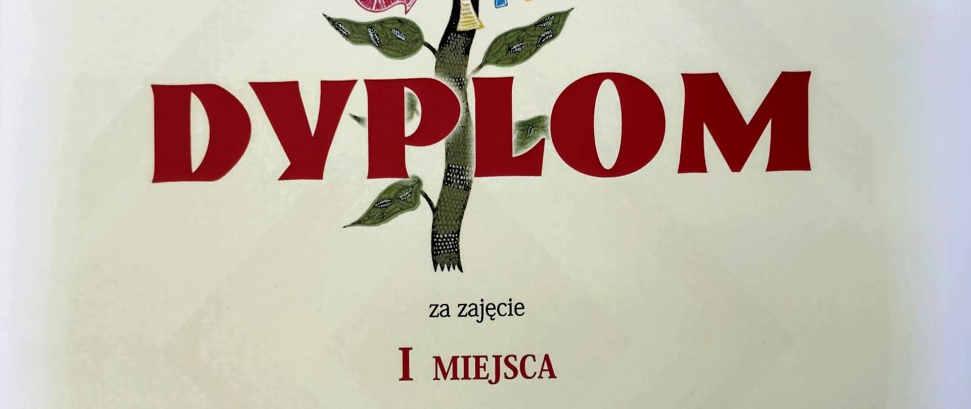 Dyplom za zajęcie I miejsca przyznany Alicji Komosińskiej podczas Jubileuszowego XXV Festiwalu Instrumentów Dętych w Białej Podlaskiej. Dokument zawiera kolorowy motyw graficzny z instrumentami dętymi w kształcie kwiatu oraz informacje o nauczycielu (Michał Kalinowski) i akompaniatorze (Piotr Wilk). Wydarzenie odbyło się 15-16 kwietnia 2025 roku.