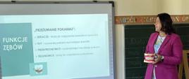Zajęcia edukacyjne „Mam zdrowe zęby!” w Zespole Szkół w Radliczycach