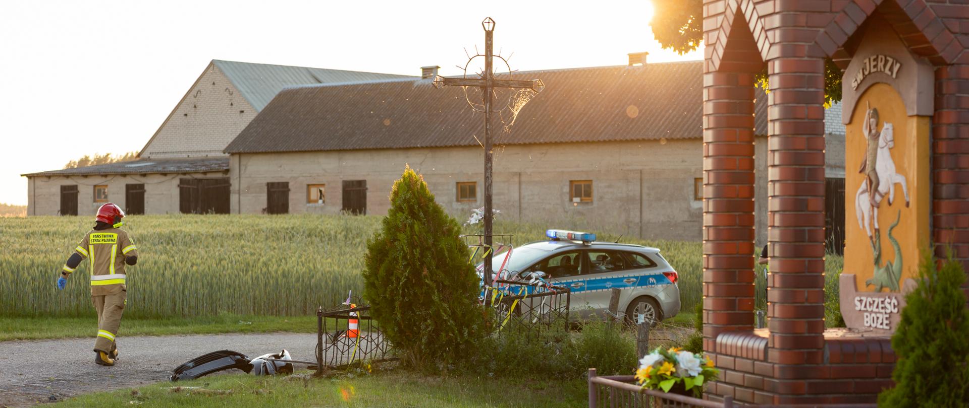 Tragiczny wypadek w Pisankach, powiat moniecki