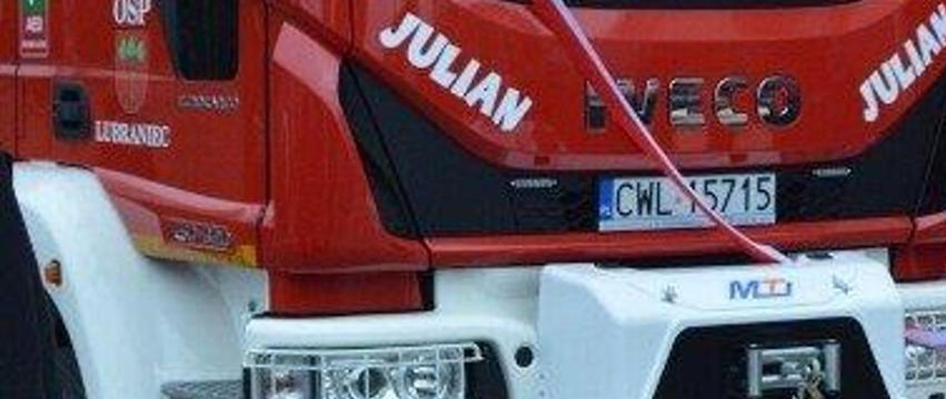 Uroczyste przekazanie nowego średniego samochodu ratowniczo-gaśniczego w OSP Lubraniec