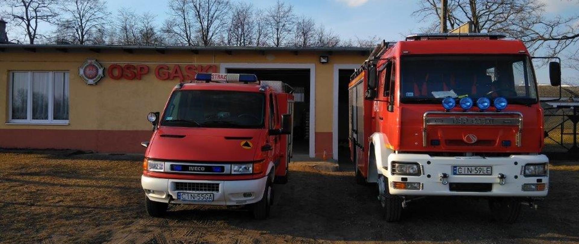 OSP Gąski samochody