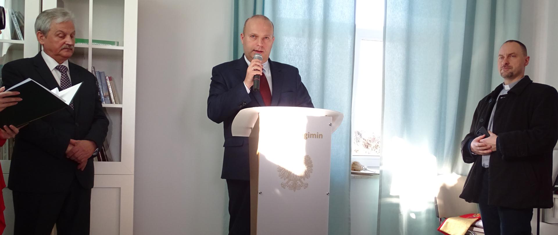 Kierownik Delegatury MUW w Ciechanowie Robert Kochański. 