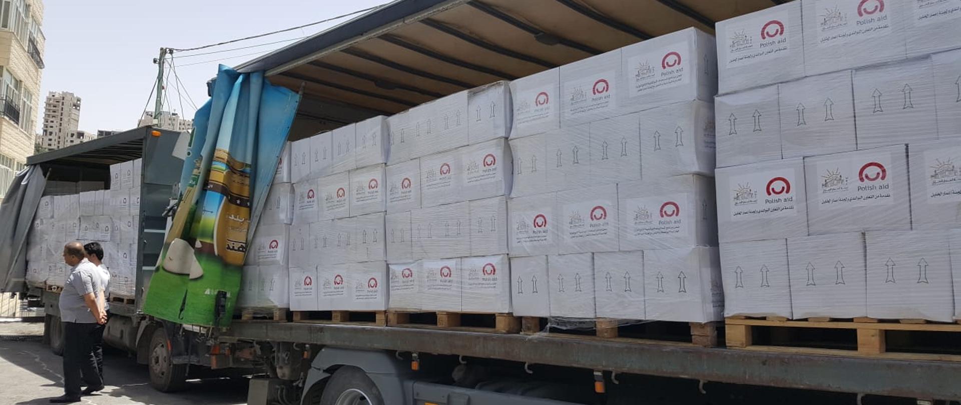 Wsparcie dla mieszkańców Hebronu dotkniętych negatywnymi skutkami pandemii COVID 19 fot. Biuro Przedstawiciela RP w Ramallah