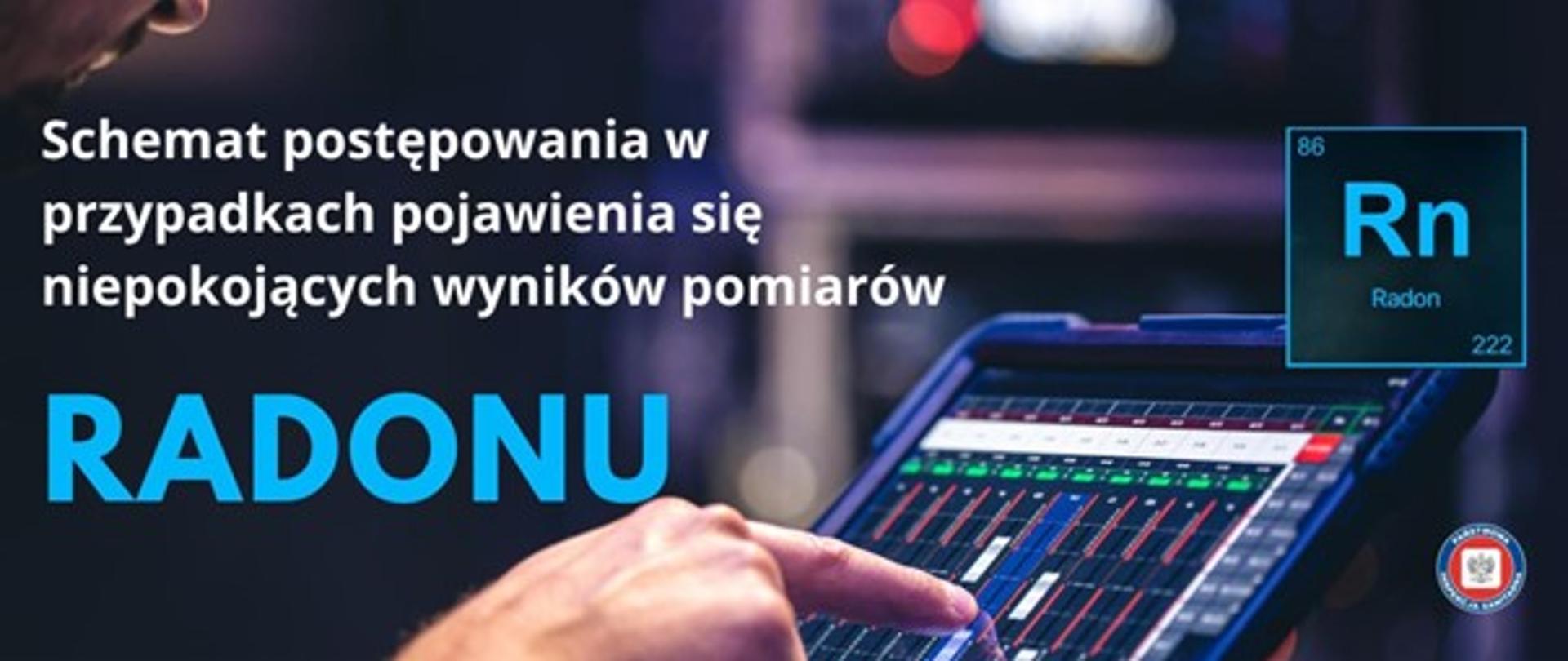 Schemat postępowania w przypadkach pojawienia się niepokojących wyników pomiarów RADONU