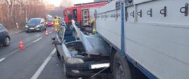 Wypadek samochodowy przy ul. Bałtyckiej