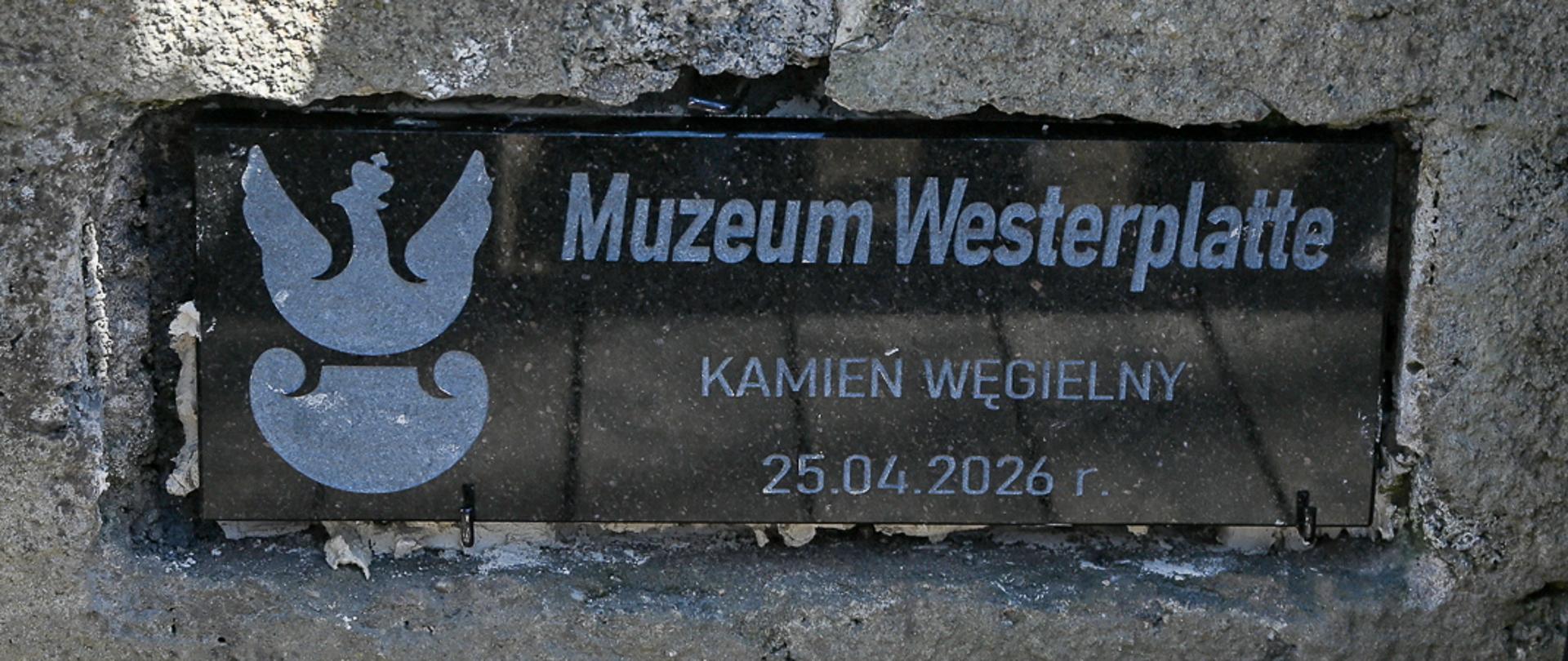 Wmurowaliśmy kamień węgielny pod budowę Muzeum Westerplatte, fot. Alicja Bittner/Muzeum II Wojny Światowej