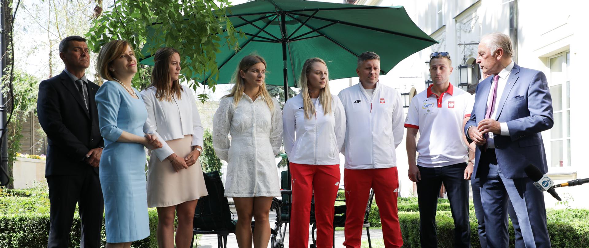 Polscy medaliści Mistrzostw Europy w sprincie kajakowym i parakajakarstwie z wizytą w MKDNiS, fot. Danuta Matloch