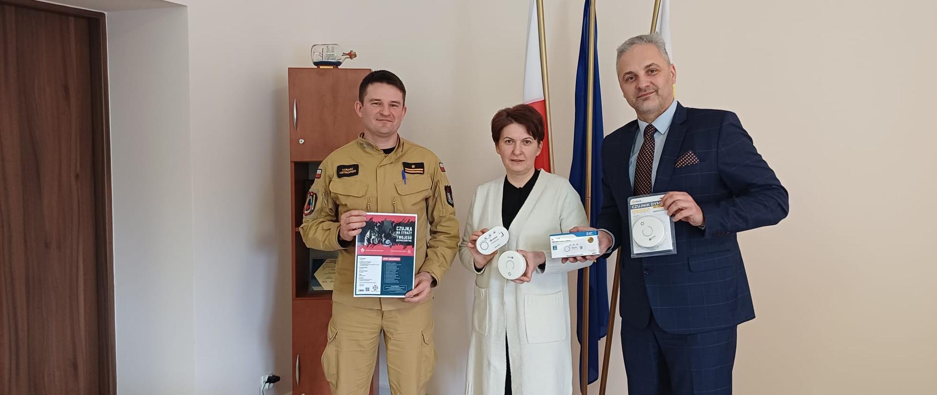 „Czujka na straży Twojego bezpieczeństwa” – działania prewencyjne białostockich strażaków