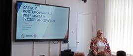 Szkolenie dla personelu medycznego punktów szczepień, funkcjonujących na terenie powiatu jarosławskiego