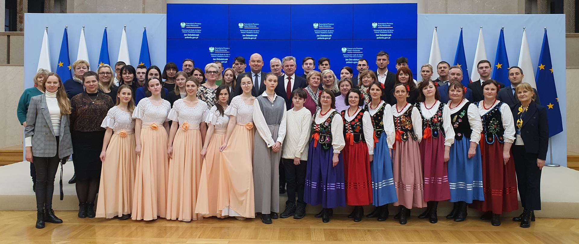 Wizyta Polaków z rejonu trockiego w KPRM