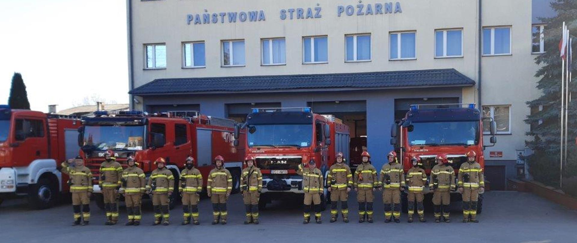 Minuta ciszy dla ukraińskich strażaków- JRG Siemiatycze