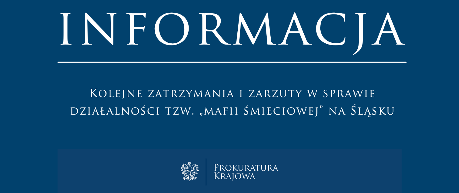Kolejne zatrzymania i zarzuty w sprawie działalności tzw. „mafii śmieciowej” na Śląsku