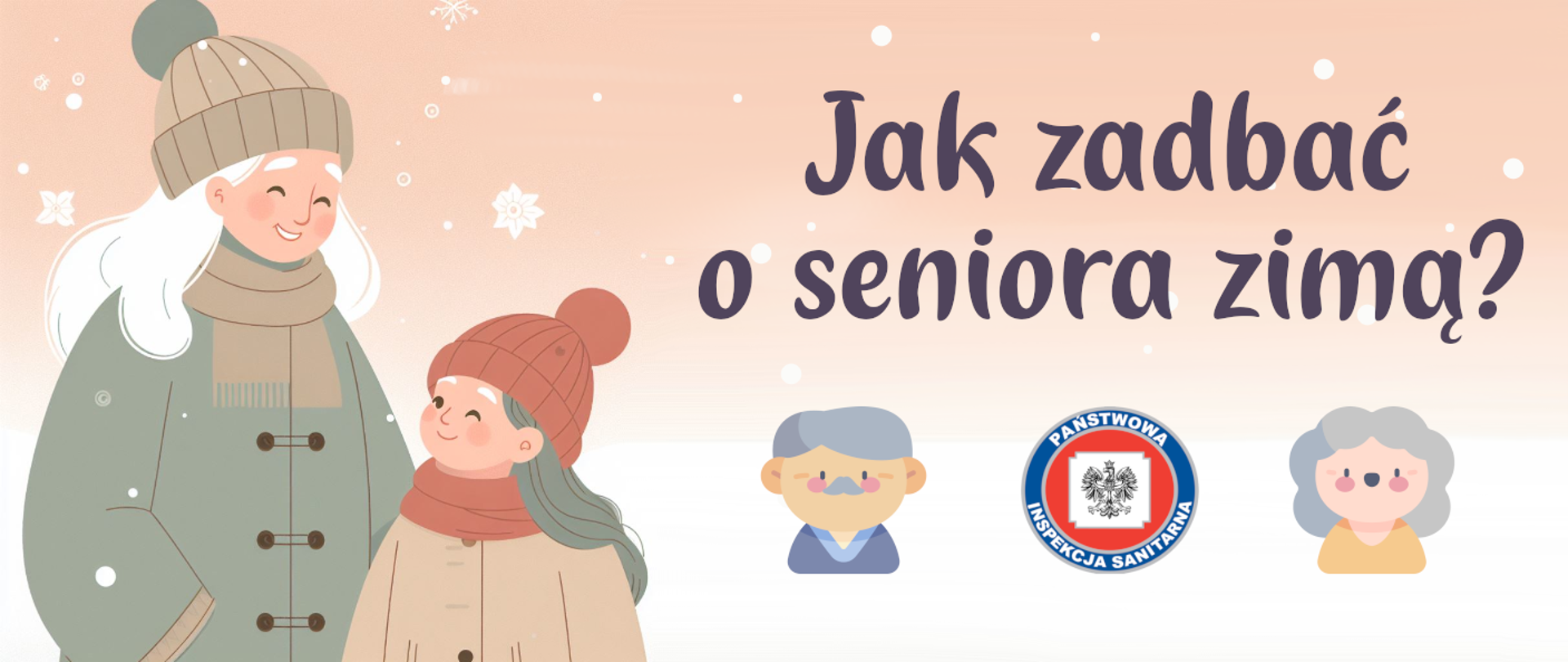 Jak dbać o seniora zimą?
