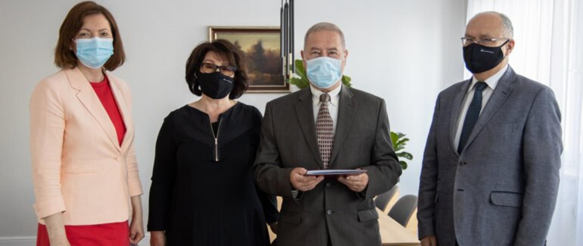 Wręczenie aktu nadania obywatelstwa polskiego