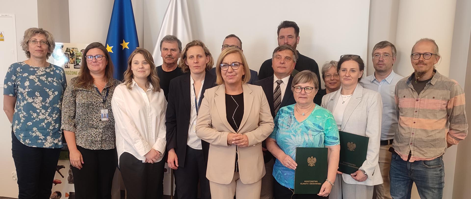 uroczystość wręczenia powołań Komisji ds. CITES