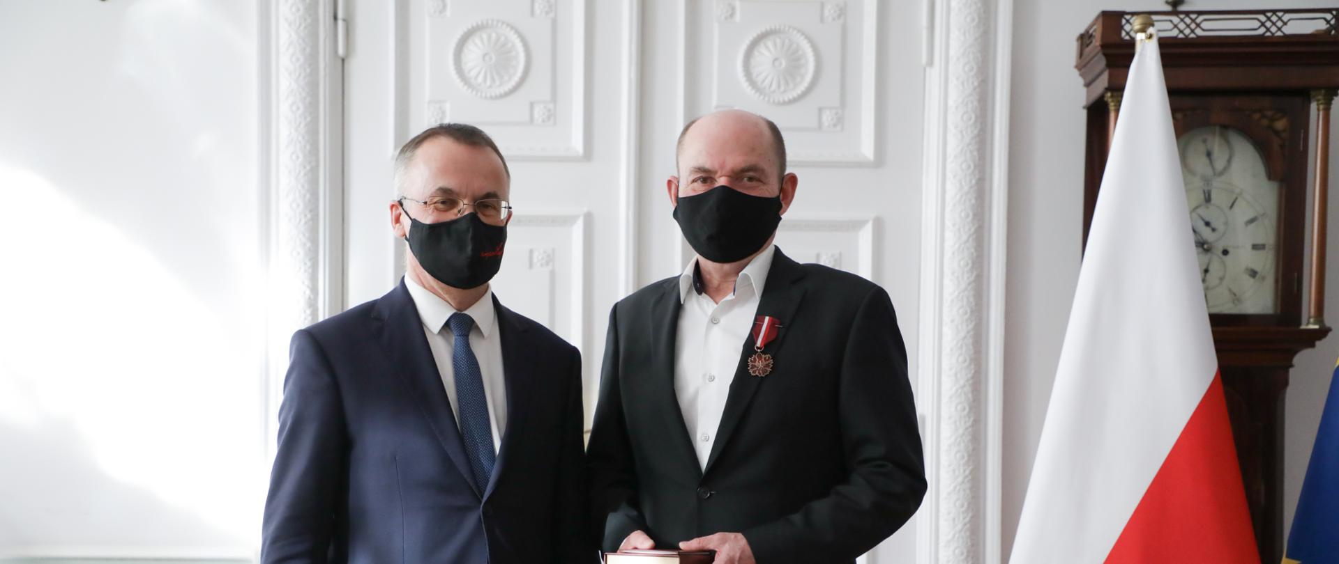 Konrad Mielnik uhonorowany Brązowym Medalem „Zasłużony Kulturze Gloria Artis”, fot. Danuta Matloch