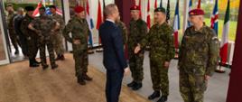 Wizyta Ambasadora T. Szatkowskiego w w Sojuszniczym Dowództwie Sił Połączonych w Brunssum, 2019