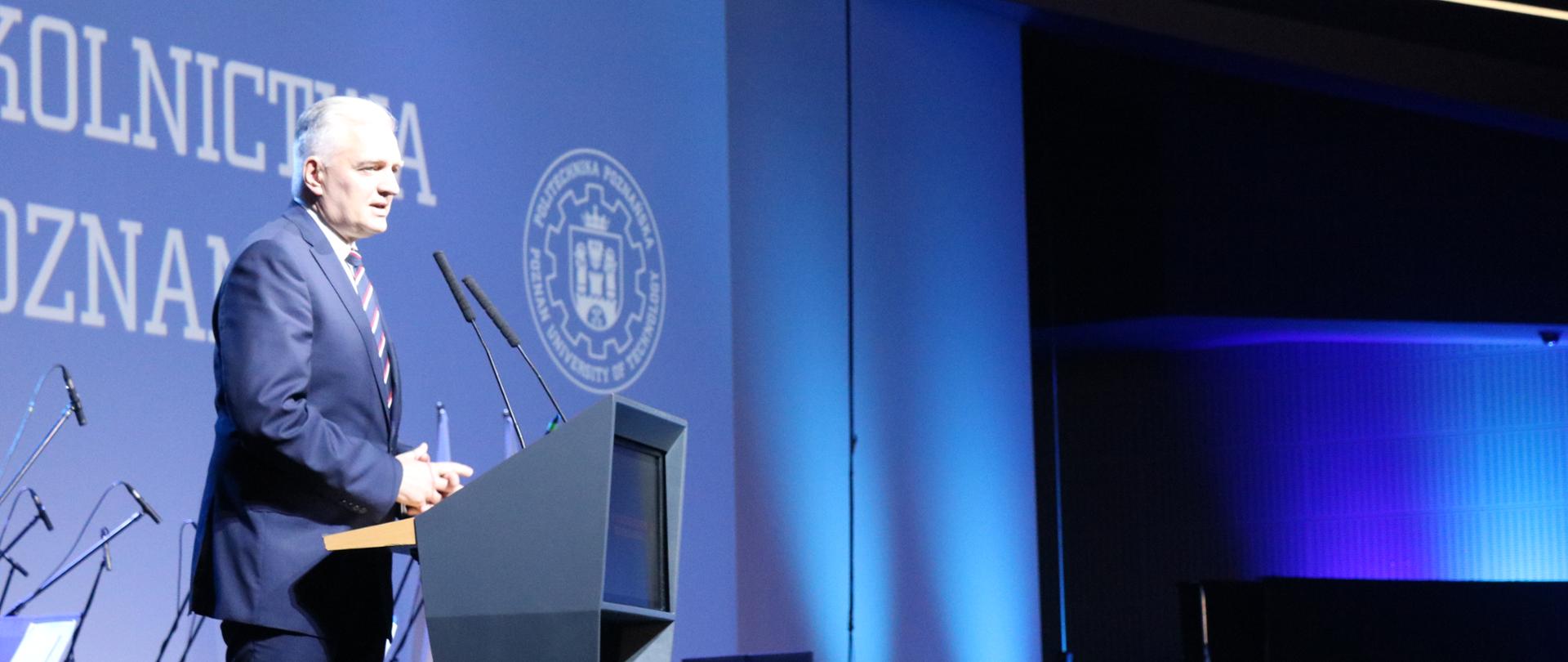 Przemówienie ministra Jarosława Gowina