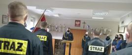 Ślubowanie nowych funkcjonariuszy KP PSP Nakło
