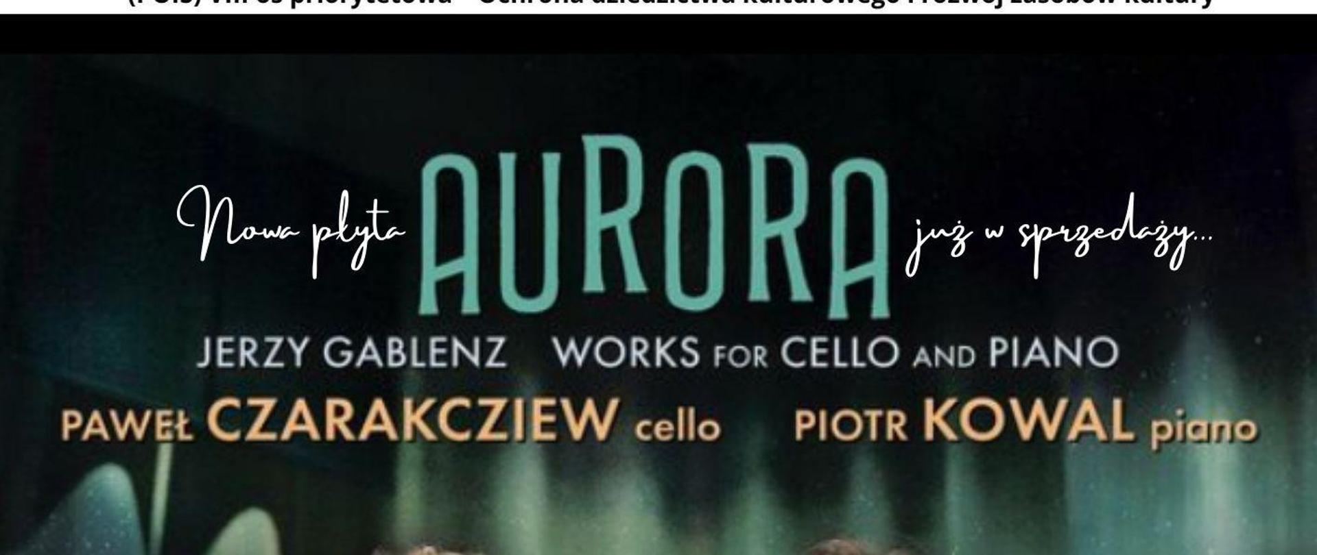 Plakat informacyjny dotyczący koncertu Aurora odbywającego się w dniu 17.05.2024 w godz.18.00.