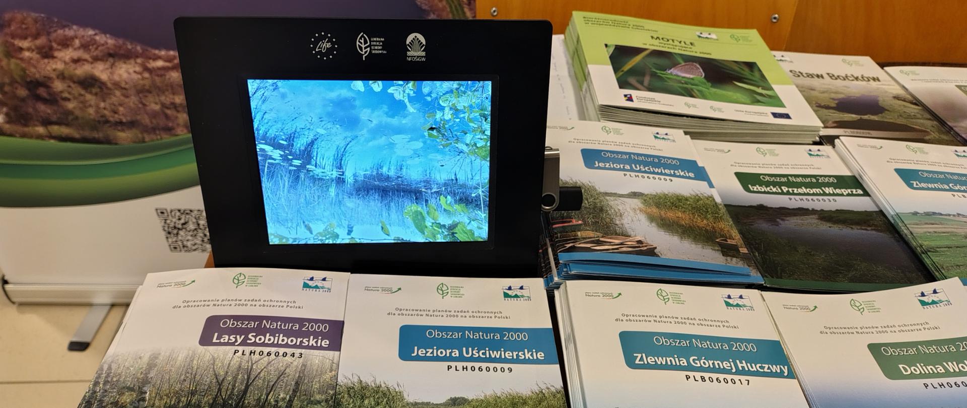 Stoisko RDOŚ Lublin podczas Światowego Dnia Mokradeł