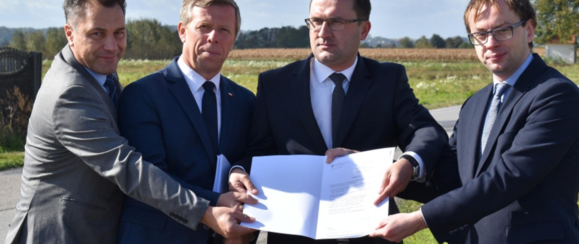 Wręczenie promes na inwestycje w Małopolsce