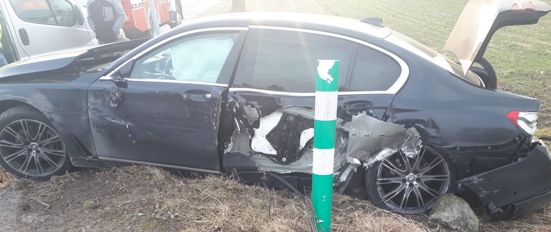 Wypadek samochodów osobowych w miejscowości Chełm