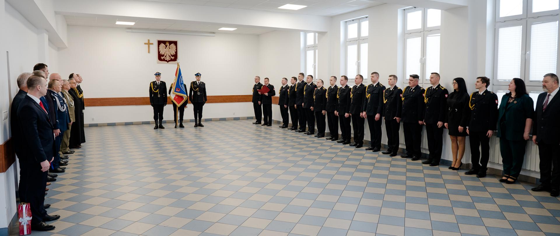 odejście na zaopatrzenie emerytalne Zastępcy Komendanta Powiatowego PSP w Sejnach mł. bryg. Romana Roszkowskiego