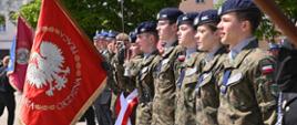Oddział Przygotowania Wojskowego reprezentował szkołę podczas Wojewódzkich Obchodów Dnia Strażaka