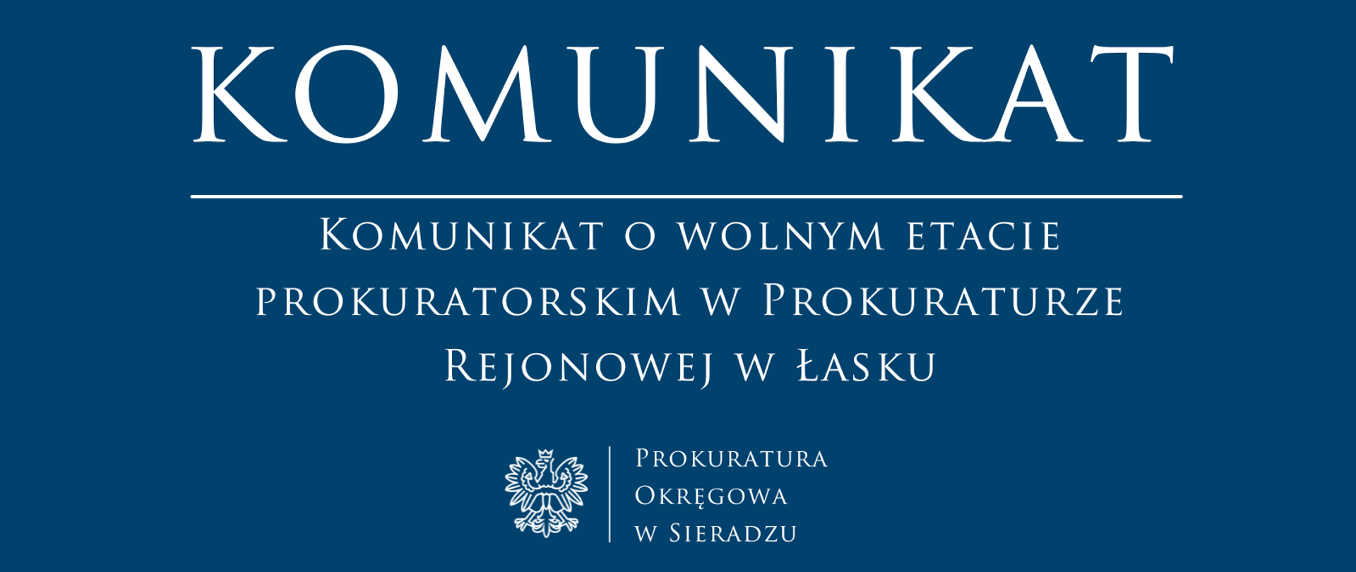 baner komunikat