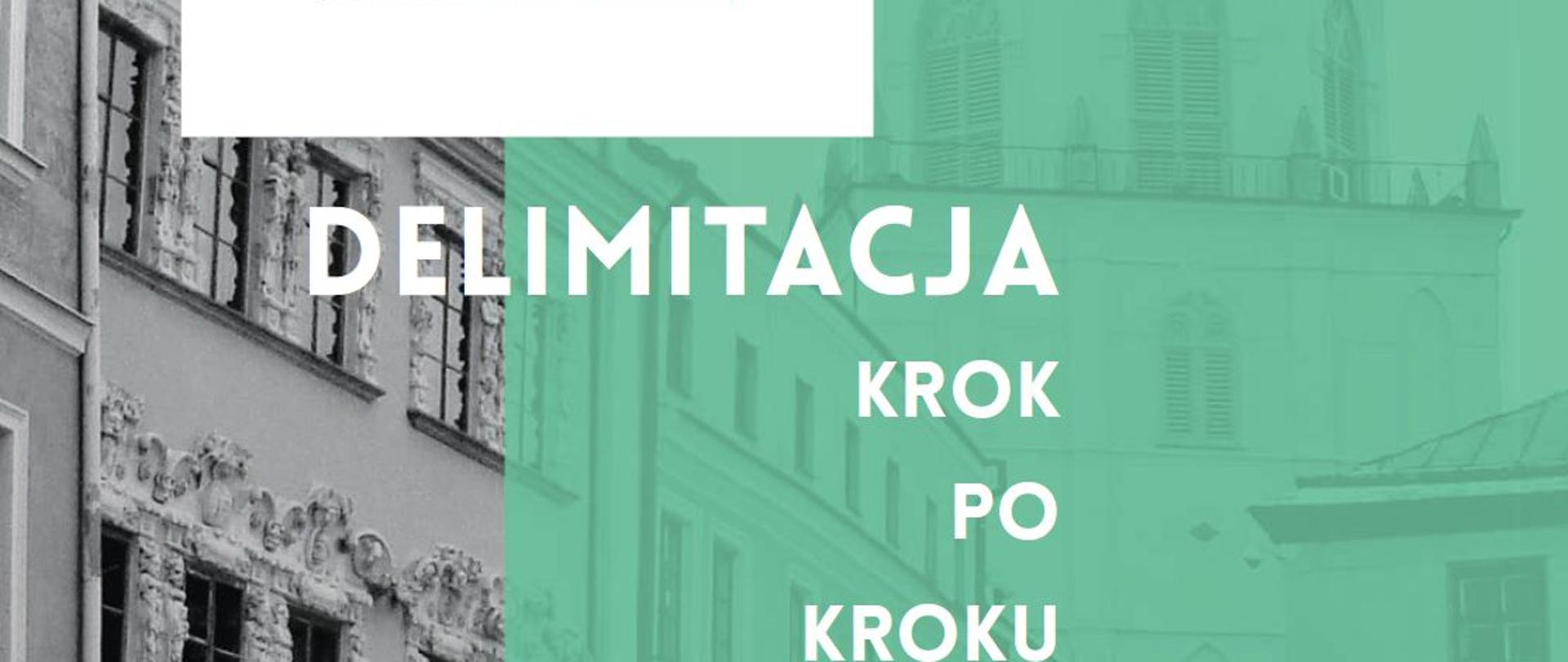 W tle budynek, na pierwszym planie tytuł dokumentu.