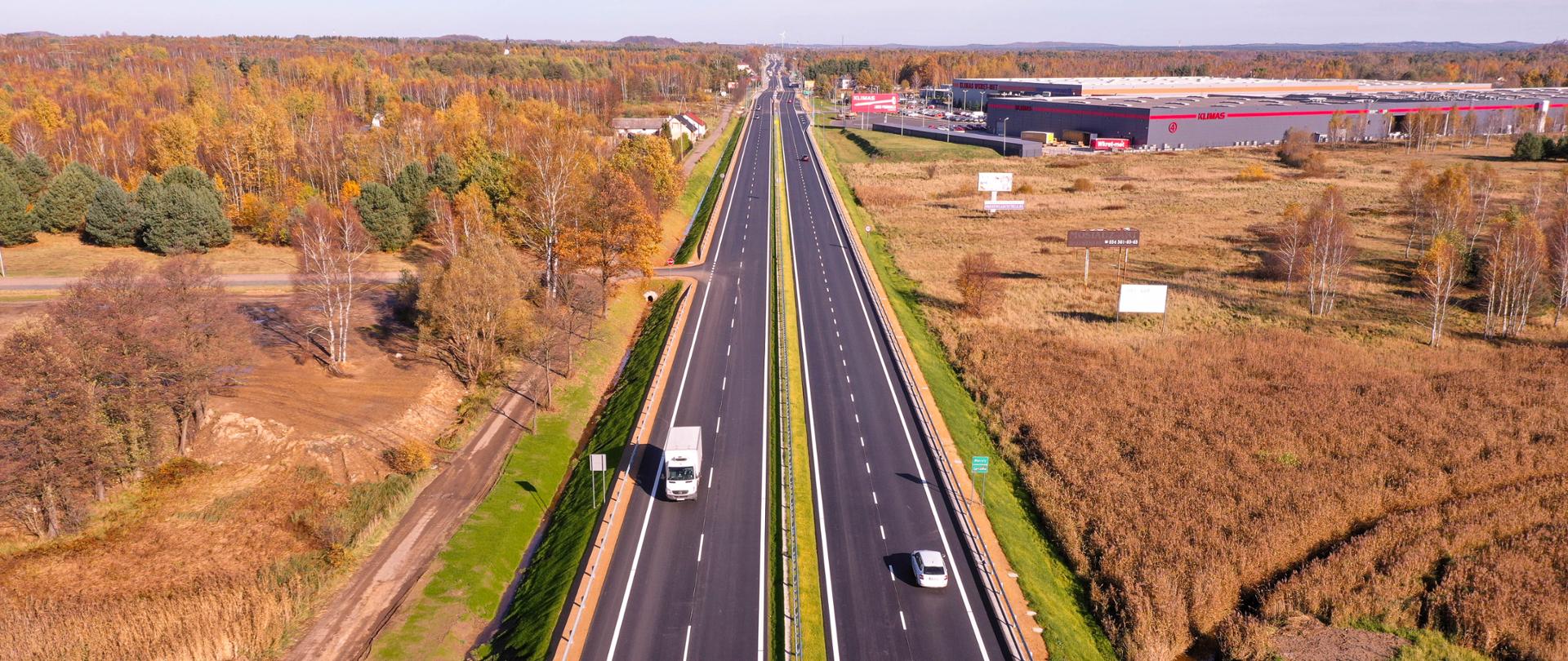 Bezpieczniej i ciszej na DK91 pomiędzy Nową Wsią a Zawadą