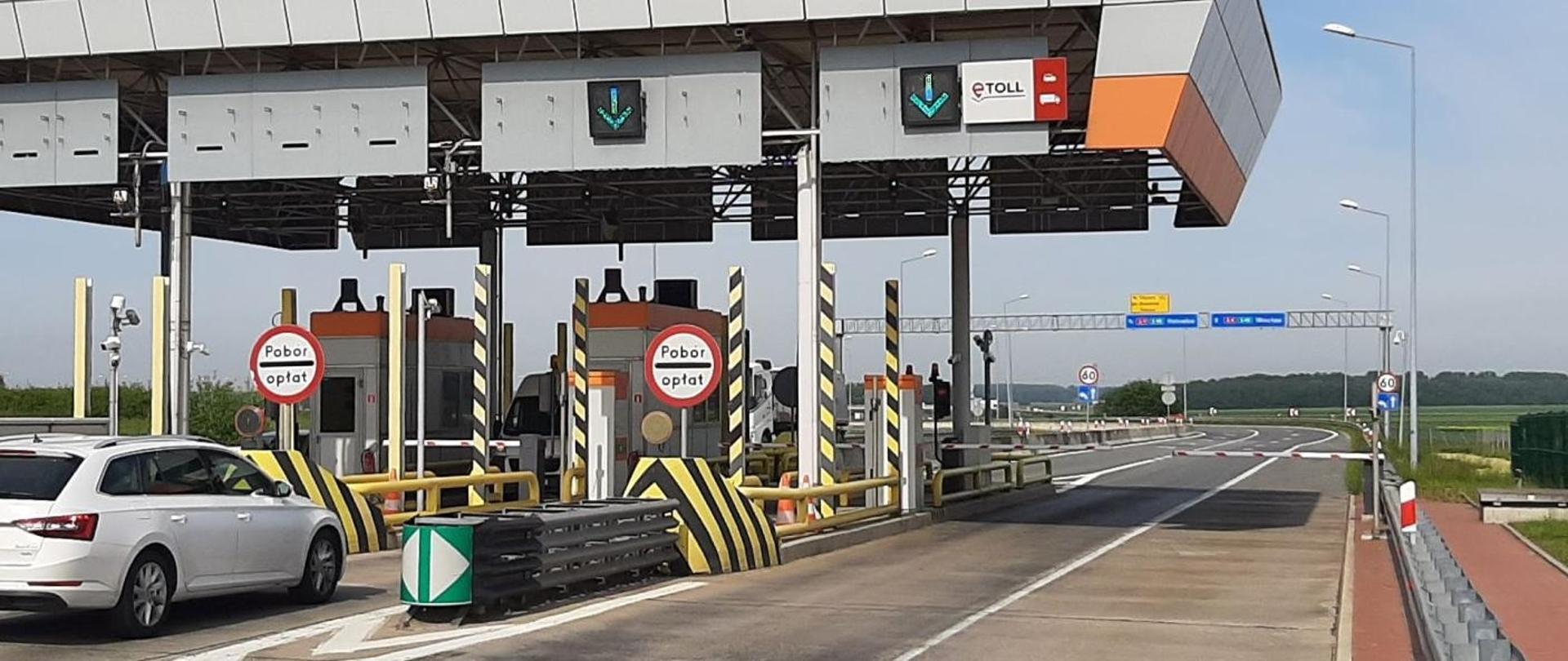 Punkt poboru opłat na autostradzie
