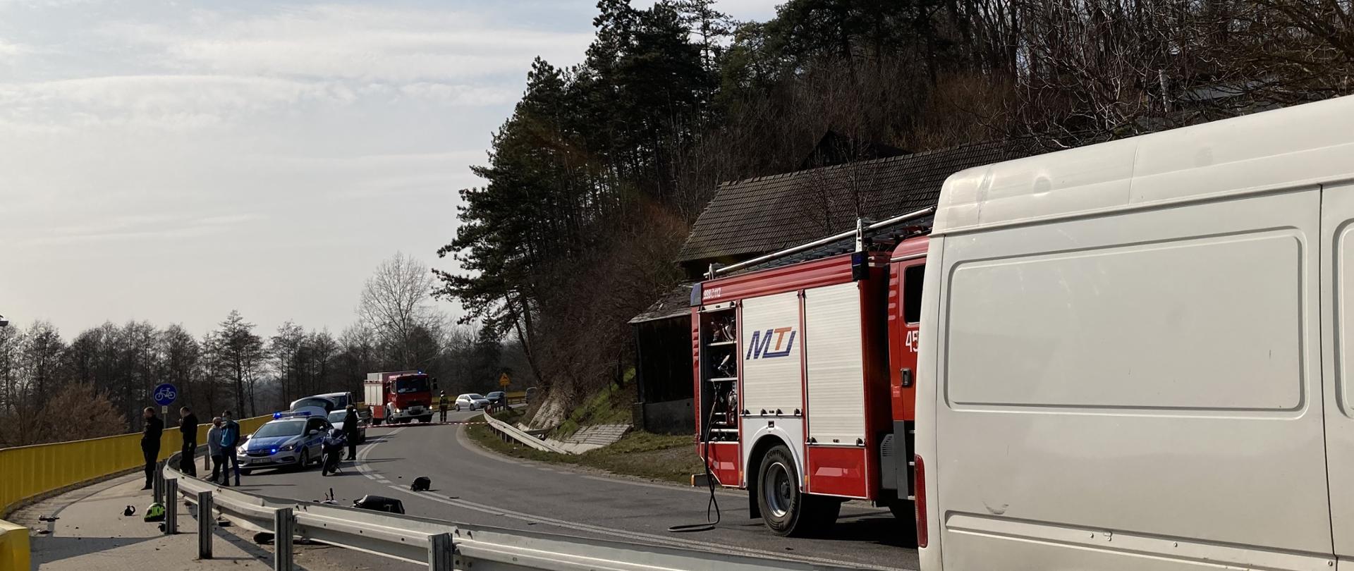 Śmiertelny wypadek w Bałtowie