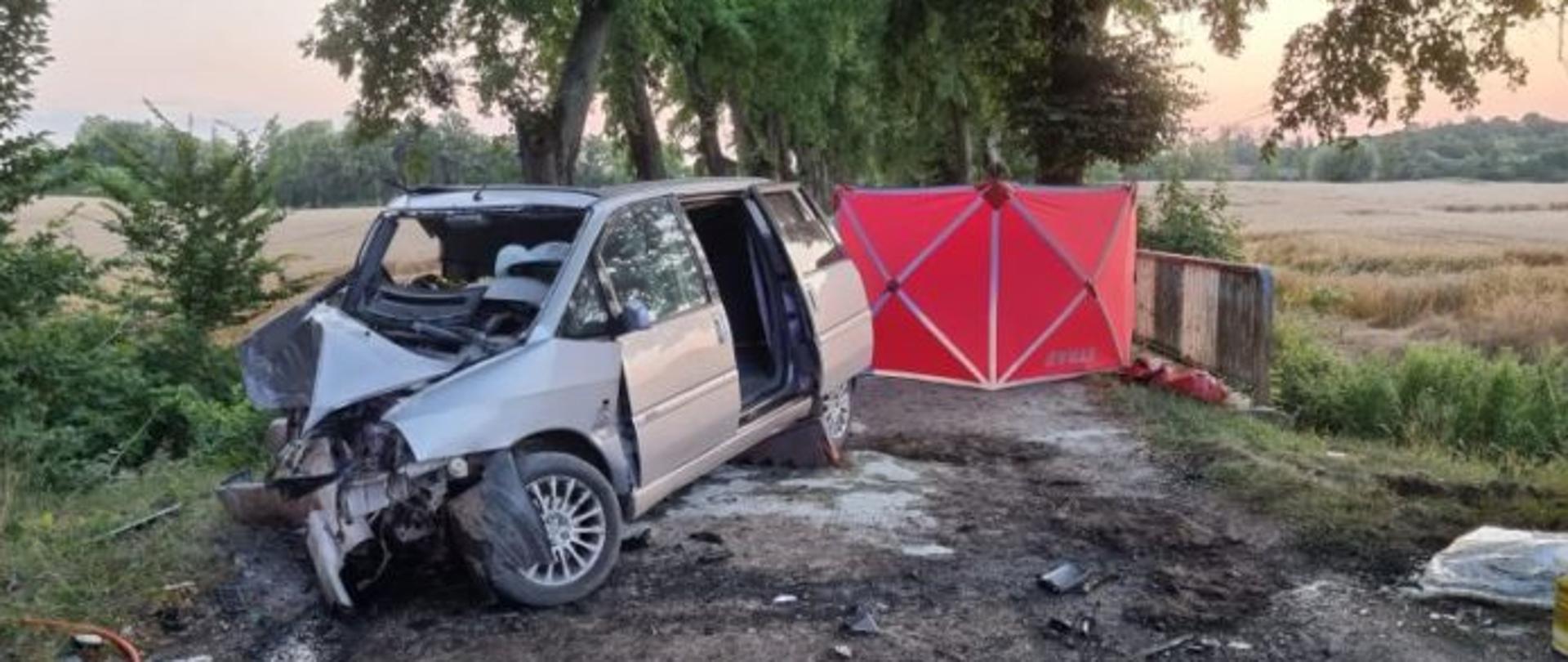 wrak pojazdu 