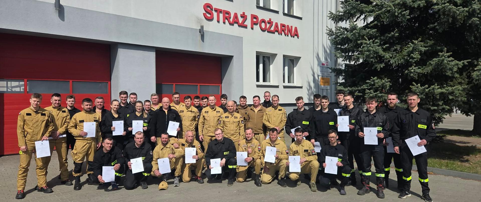 Zakończenie szkolenia podstawowego strażaków ratowników OSP