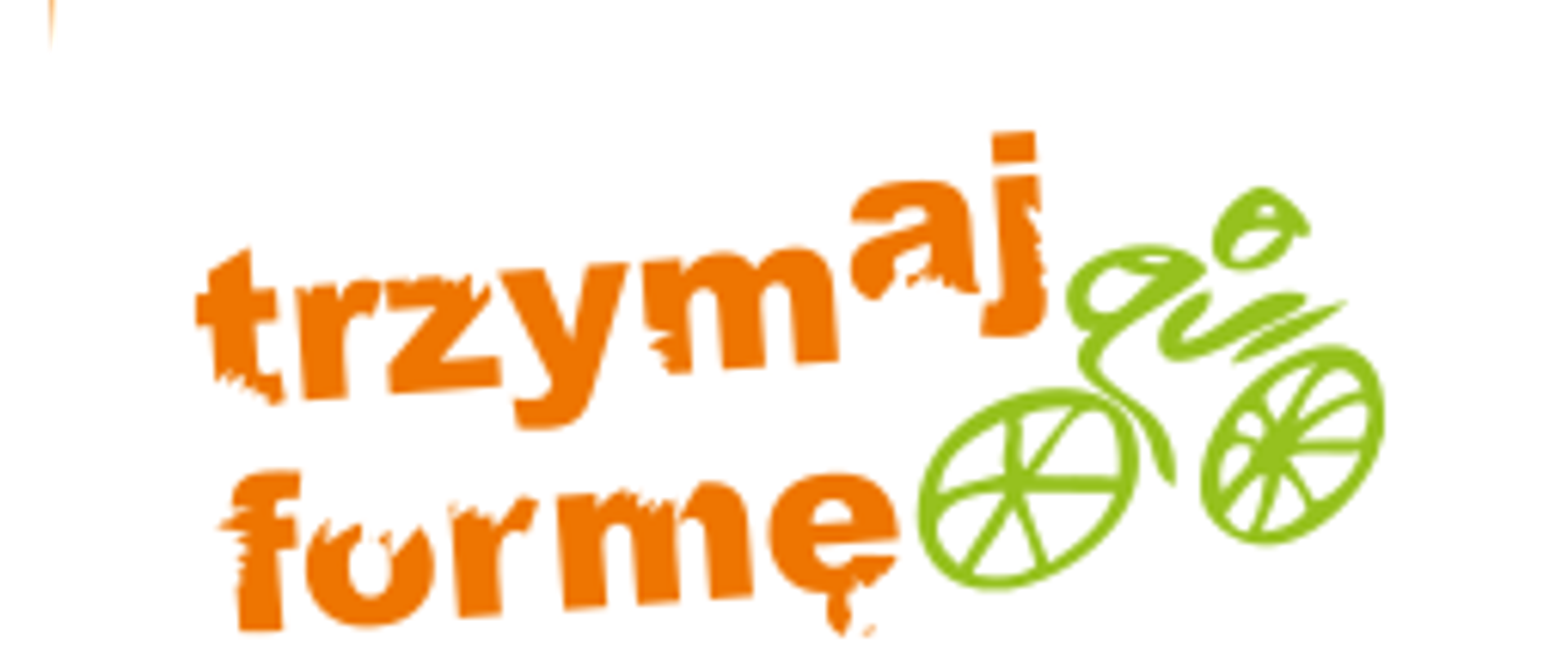 ogo programu, rowerzysta w grafice