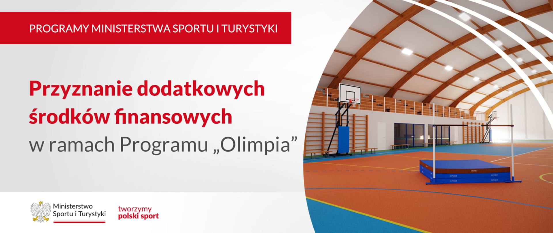 Dodatkowe środki finansowe w ramach Programu "Olimpia"