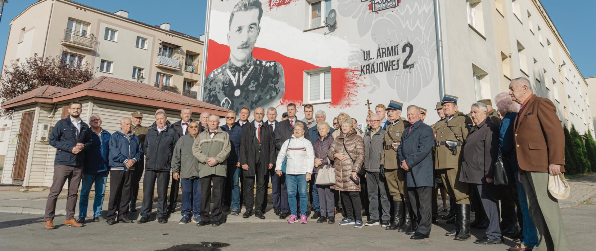 Uroczystości ku czci mjr. Kazimierza Kamieńskiego ps. "Huzar" w Łapach
