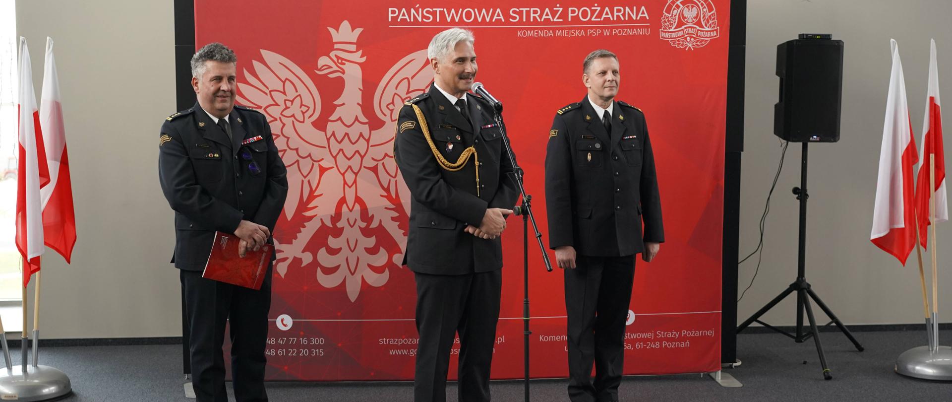 Pożegnanie ze służbą st. bryg. Radosława Hurnika