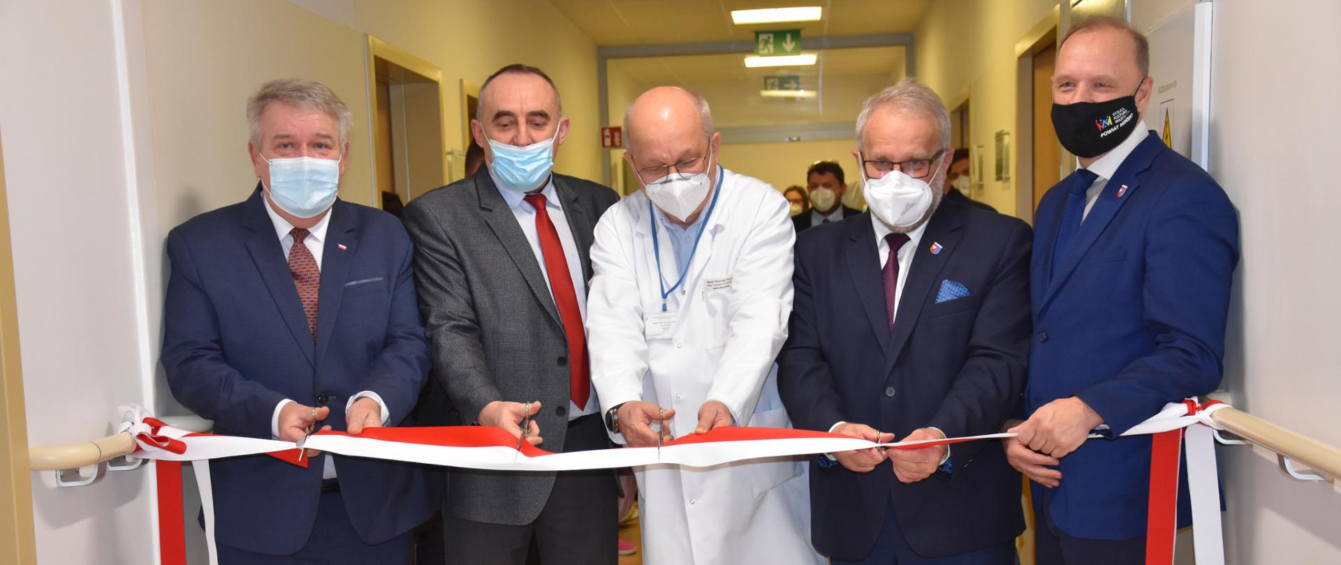 Otwarcie oddziału Ginekologiczno-Położniczego Szpitala Powiatowego w Mińsku Mazowieckim.