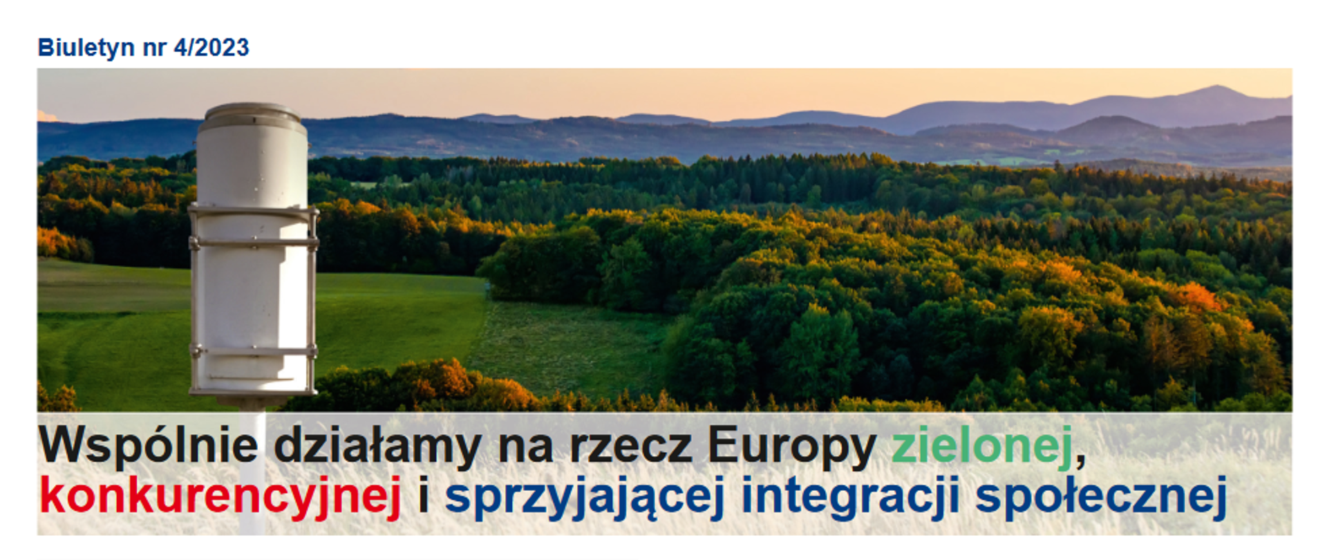 Projekt MF EOG Wzmocnienie oceny depozycji atmosferycznej w Polsce w oparciu o doświadczenia norweskie – biuletyn informacyjny