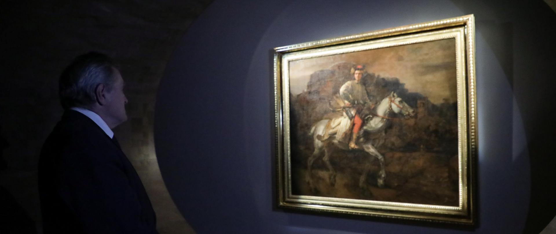 „Jeździec polski” Rembrandta i ostatni dzień z Wyczółkowskim na Wawelu, fot. Danuta Matloch