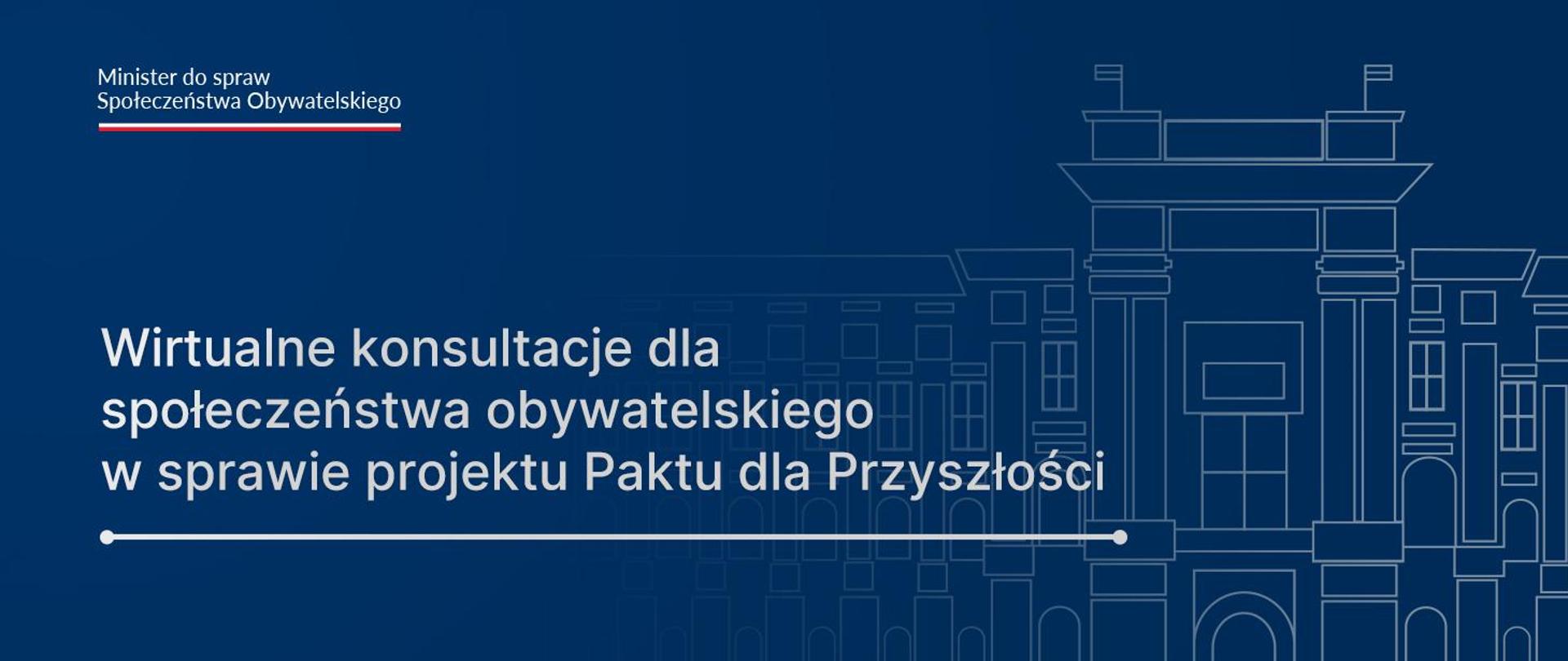 Wirtualne konsultacje dla społeczeństwa obywatelskiego w sprawie projektu Paktu dla Przyszłości