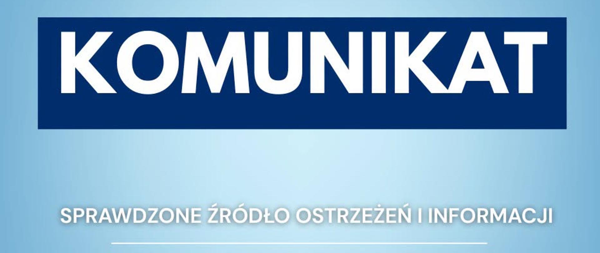 komunikat