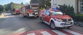 Działania z zakresu ratownictwa chemicznego w Niepołomicach