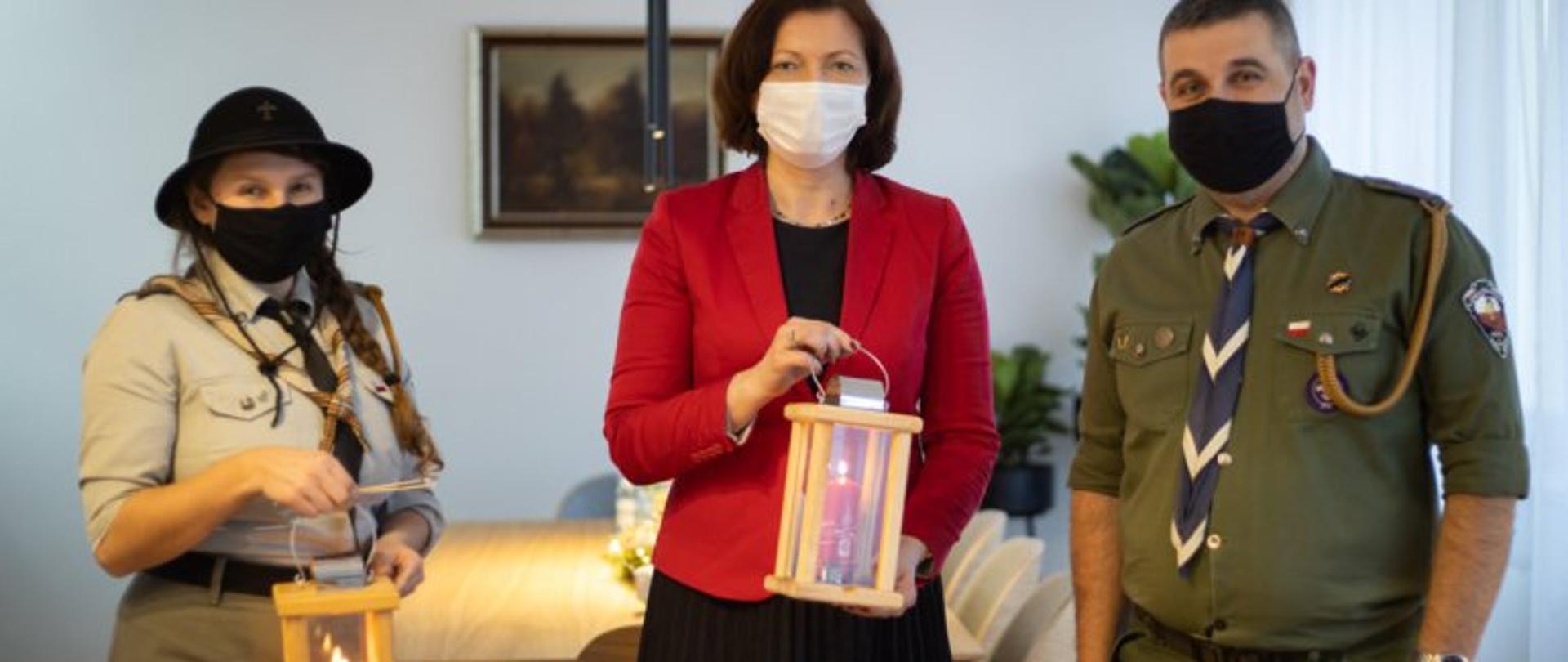 Przekazanie Betlejemskiego Światełka Pokoju