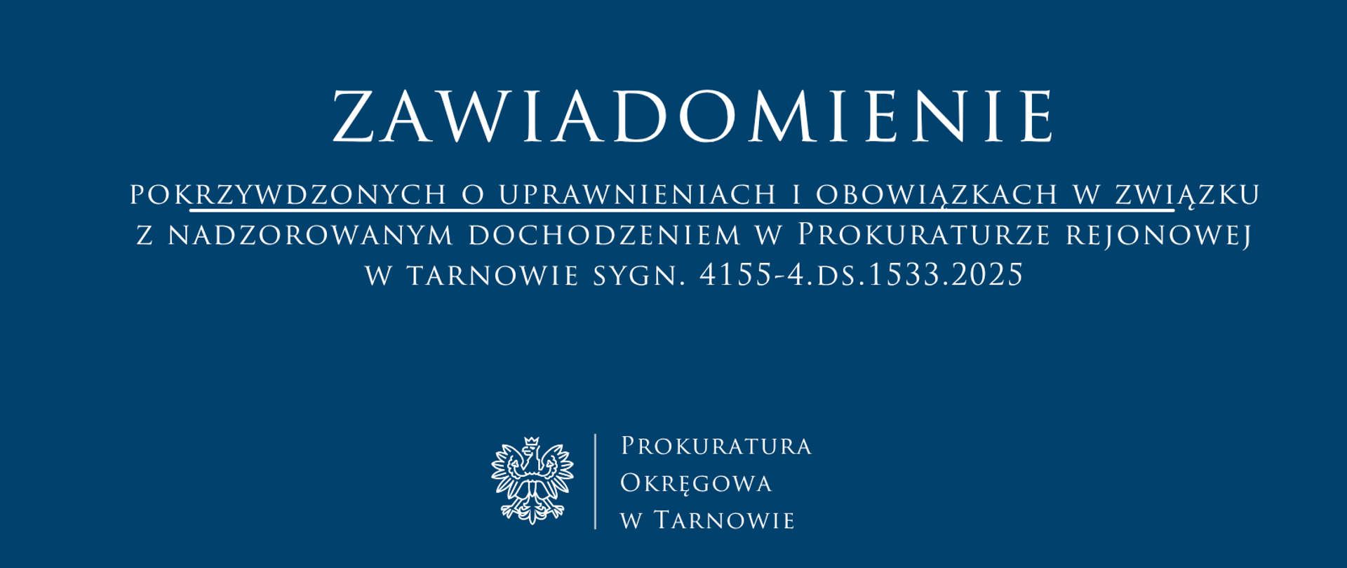 dochodzenie PR Tarnów