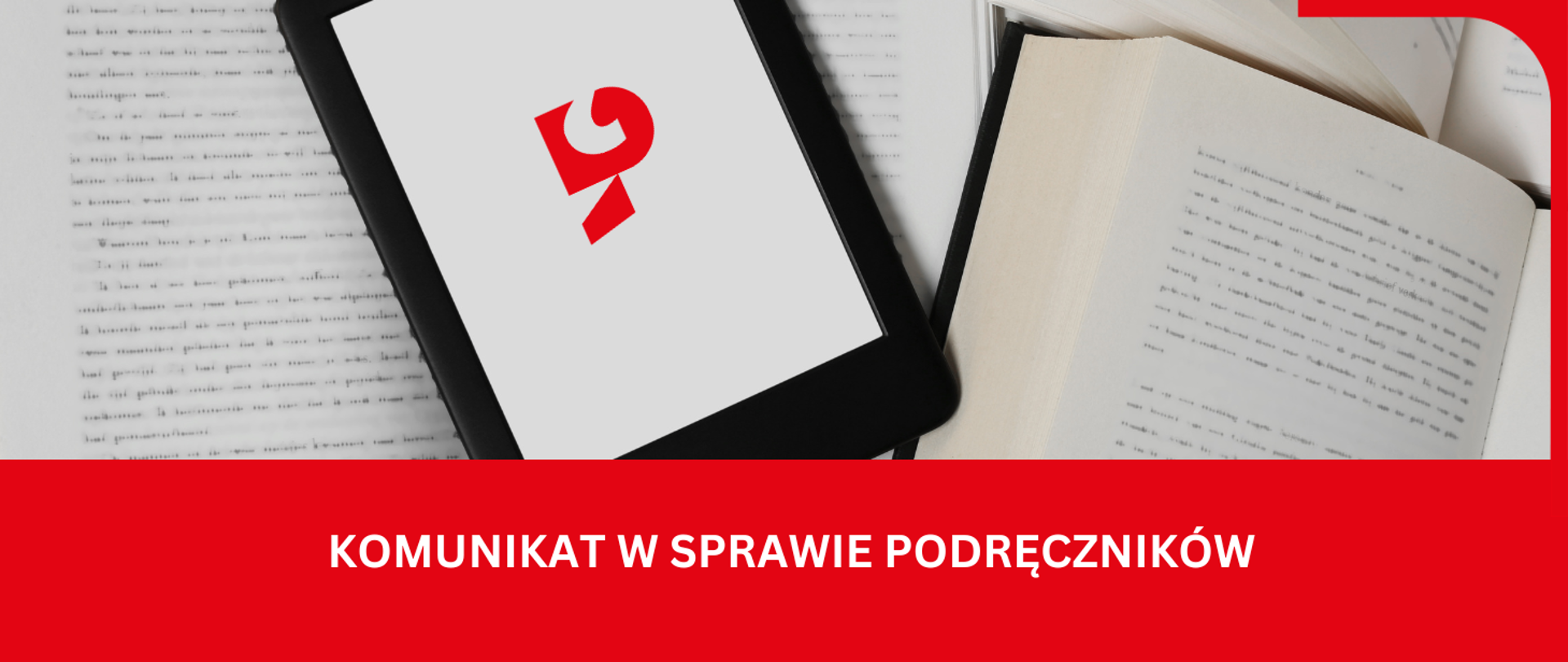 Komunikat w sprawie podręczników
