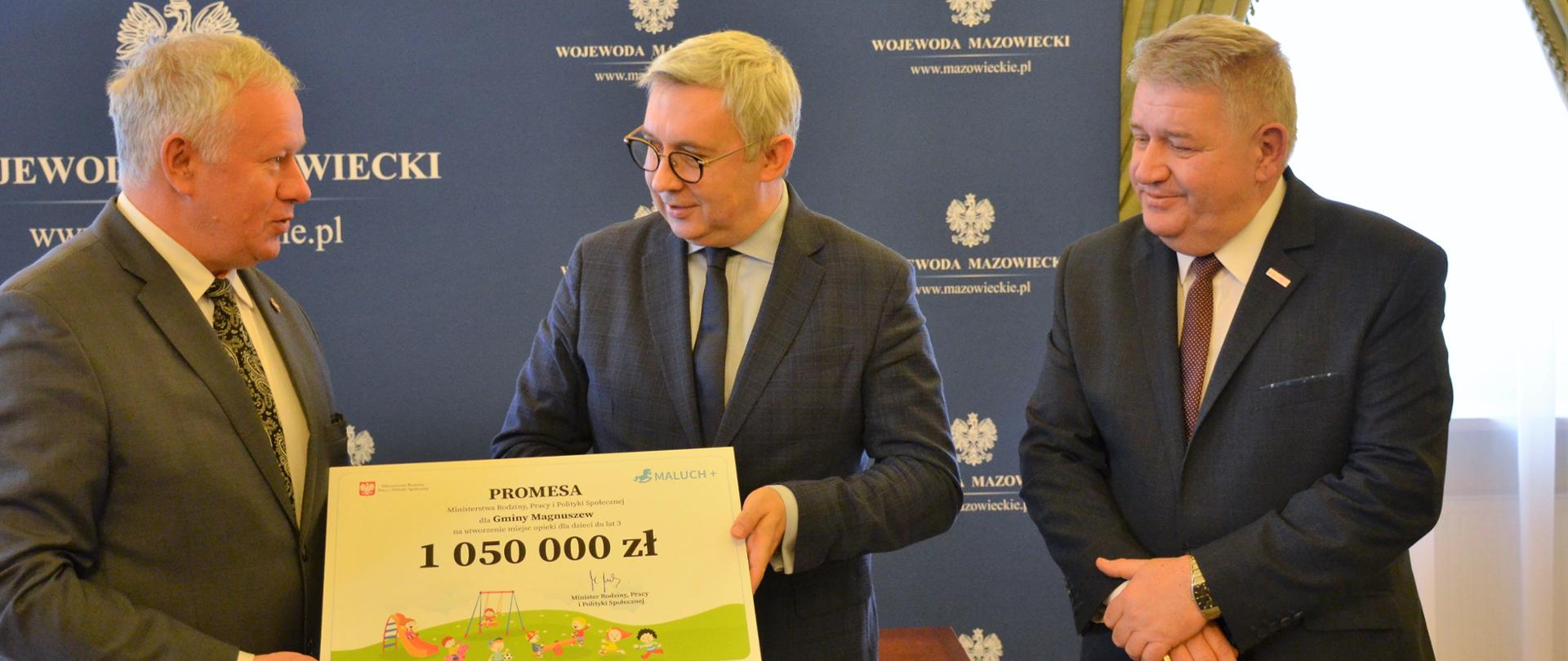 Przekazanie promes na realizację zadań w ramach programu Maluch+.